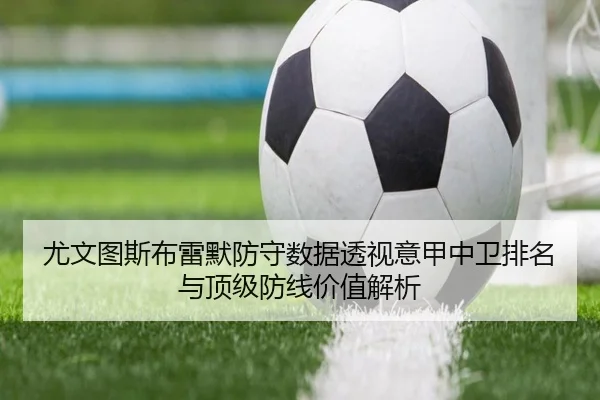 尤文图斯布雷默防守数据透视意甲中卫排名与顶级防线价值解析
